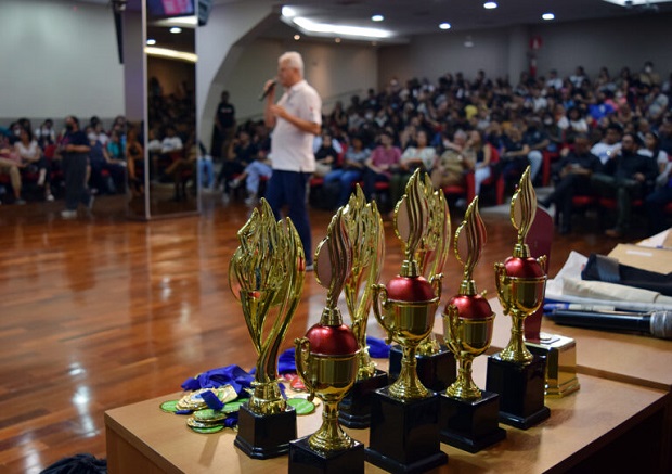 Evento marcou o fechamento das ações do ano e premiação dos destaques. Foto: Divulgação Dom Helder
